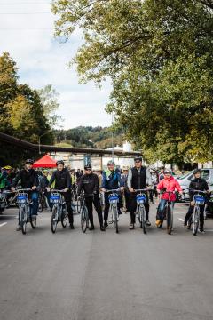 Otvoritev kolesarske CE-SˇT-SˇE-154